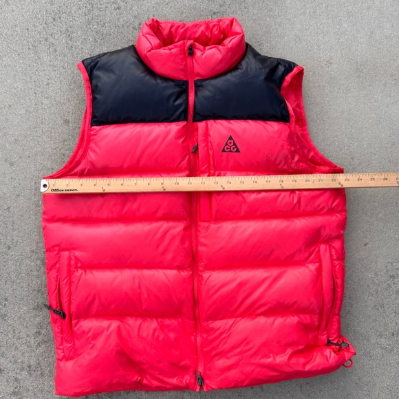 Vintage Nike ACG Bubble Vest Larg 90s Goose Down Puffer Color Block - Picture 9 of 10
